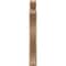 Ekena Millwork 5 1/2-in W x 34-in D x 40-in H Funston Slat Rough Cedar Woodgrain TimberThane Outlooker, Primed Tan OUTUR055X34X40FST24RCPR - alternate 4
